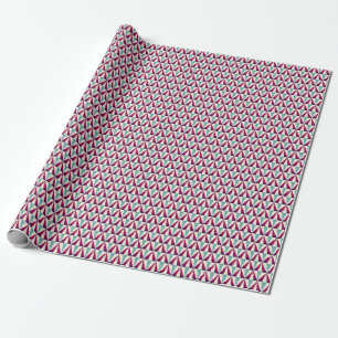 Papier Cadeau motif vintage triangle géométrique sans couture.