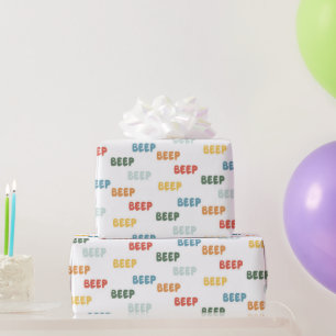 Papier Cadeau Motif voitures enfants