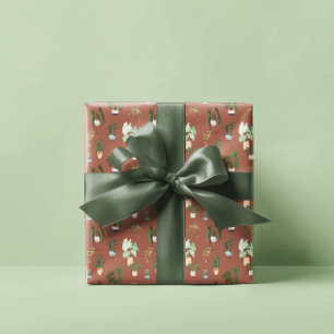 Papier Cadeau Motif Wild Cactus