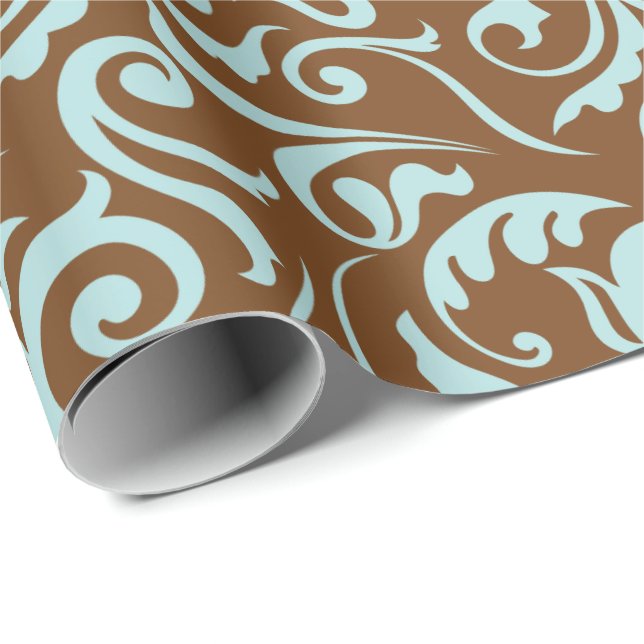 Papier Cadeau Motifs persans Inspiration 20 (Coin rond)