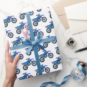 Papier Cadeau Moto cross Dirt Bike