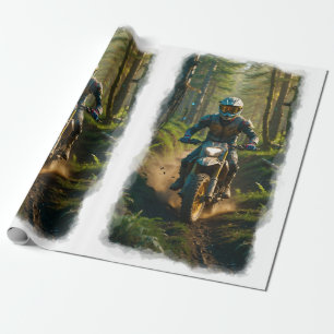 Papier Cadeau Moto-xing - Motocross Racers