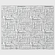 Mots chrétiens d'affirmation