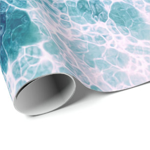 Papier Cadeau Mousse mer