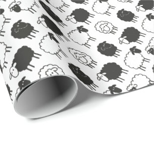 Papier Cadeau Moutons