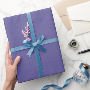 Papier Cadeau Moyen Violet Texturé