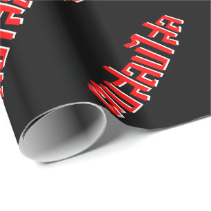 Papier Cadeau Muay Thai ♥ Dop Salop Salai décollé