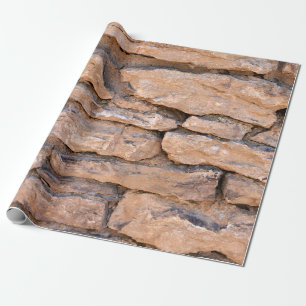 Papier Cadeau Mur en brique acide. Arrière - plan de murs de bri