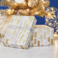 Mur en briques d'or blanc Motif enveloppement cade