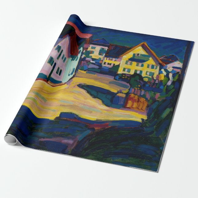 Papier Cadeau Murnau Burggrabenstrasse 1 - Wassily Kandinsky (Déroulé)
