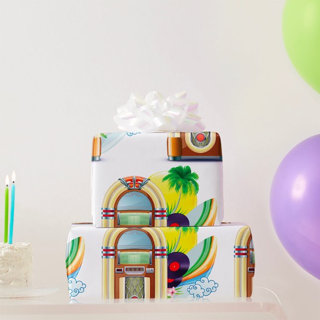 Papier Cadeau Musique Jukebox (Créateur téléchargé)