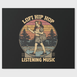 Papier Cadeau Musique lofi hip hop chillhop