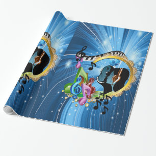 Papier Cadeau Musique pour l'âme