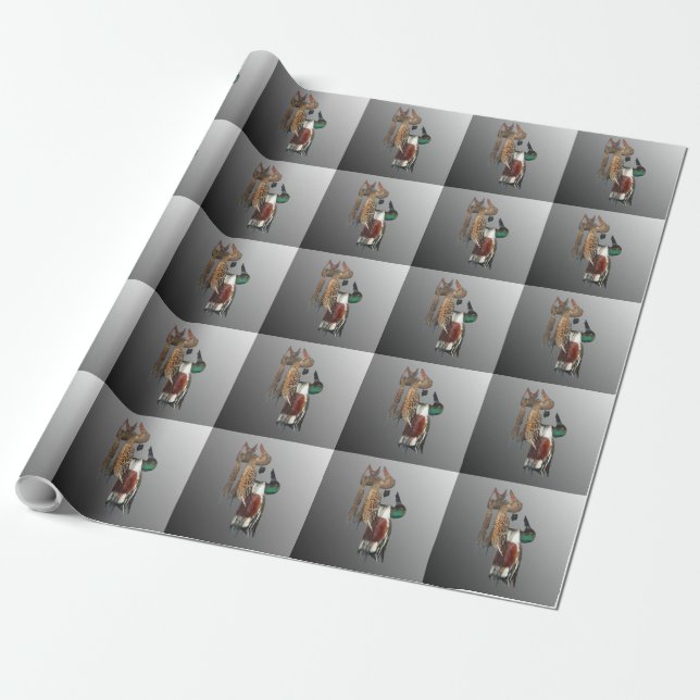 Papier Cadeau Nager Douches du Nord (Déroulé)