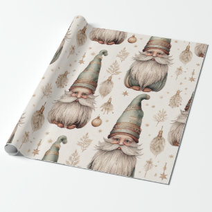Papier Cadeau Nains de jardin fantaisistes & Botanique (1)