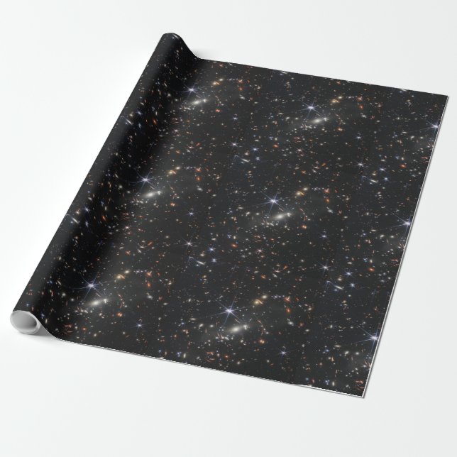 Papier Cadeau NASA james webb télescope spatial galaxies Envelop (Déroulé)