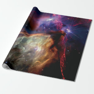 Papier Cadeau NASA JWST Région de formation d'étoiles Rho Ophiuc