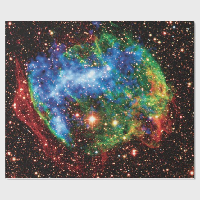 Papier Cadeau NASA Supernova Remnant W49B Gamma Ray Burst Photo (Plat)