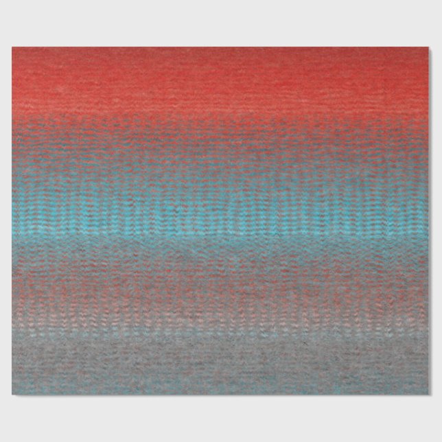 Papier Cadeau Natif américain couvrant indien de papier (Plat)