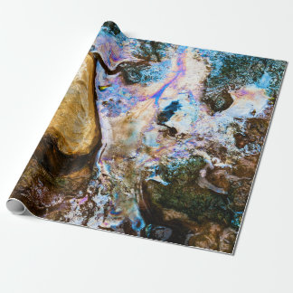 Papier Cadeau nature abstraite eau morte