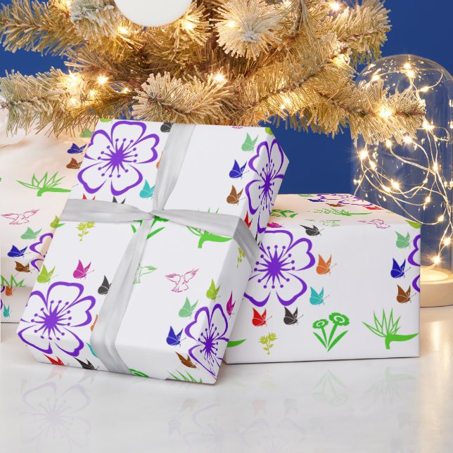 Papier Cadeau nature gracieuse (Vacances)