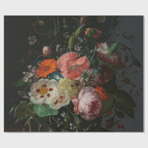 Papier Cadeau Nature morte de maître hollandais vintage Rachel R