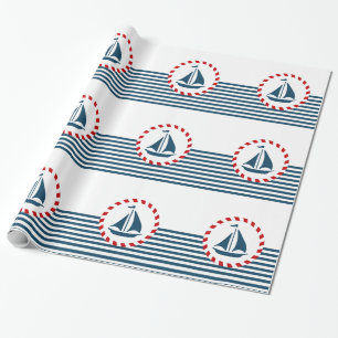 Papier Cadeau Nautical design