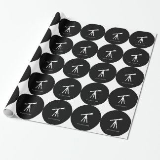 Papier Cadeau Ne cessez jamais de rechercher le télescope