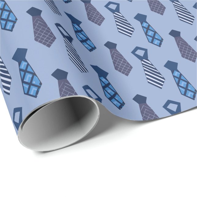 Papier Cadeau Necktie (Coin rond)