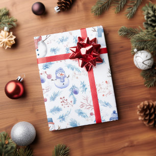 Papier Cadeau Neige