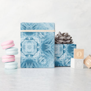 Papier Cadeau Neige Bleue 099 2023