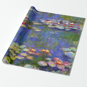 Papier Cadeau Nénuphars par Monet