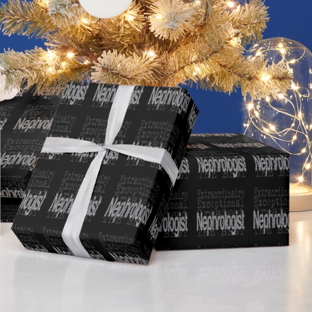 Papier Cadeau Néphrologiste ordinaire (Vacances)