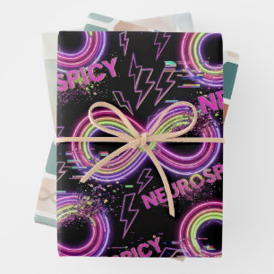 Papier Cadeau Neurodivergent Neurodiversité