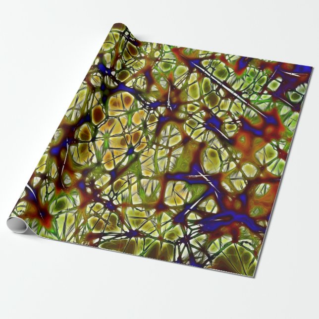 Papier Cadeau Neurones Médicale sains de cellules (Déroulé)