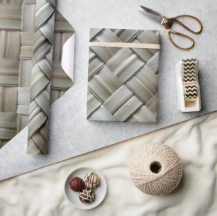 Papier Cadeau Neutre tissé