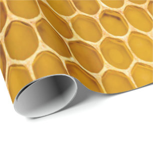 Papier Cadeau Nid d'abeilles