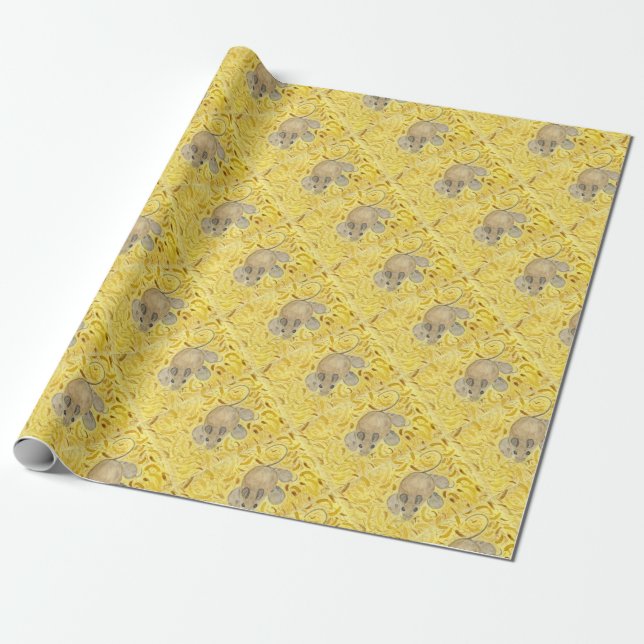Papier Cadeau Nid de la souris (Déroulé)