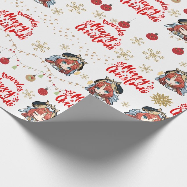 Papier Cadeau Nilou Christmas Theme Gig Wrapper (Coin)