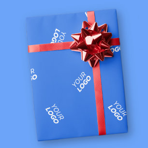 Papier Cadeau N'importe quel logo ou image téléchargée Motif d