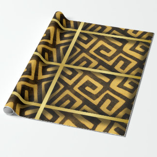 Papier Cadeau N'Importe Quelle Occasion Gras Papier Motif Africa