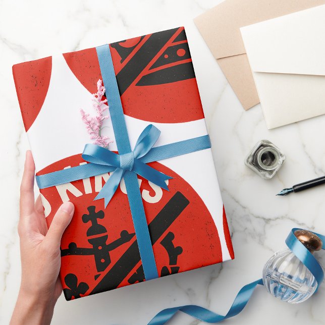 Papier Cadeau No Kings Protest Symbol (Créateur téléchargé)