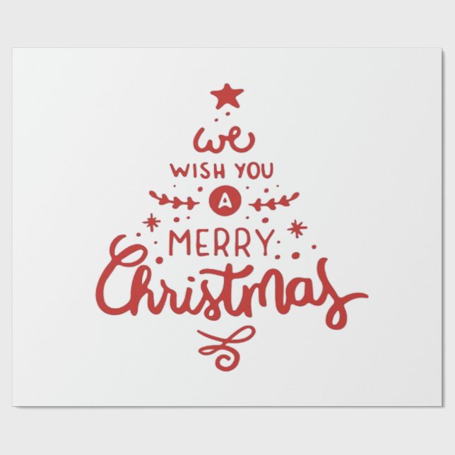 Papier Cadeau Noël  (Plat)