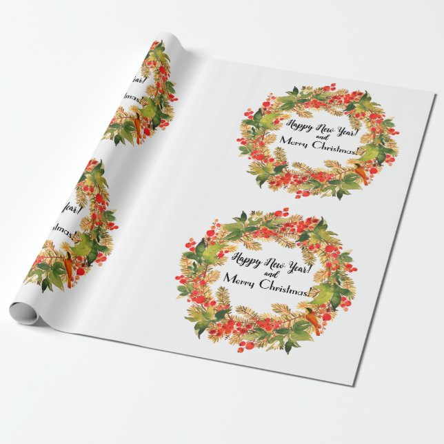 Papier Cadeau Noël (Déroulé)