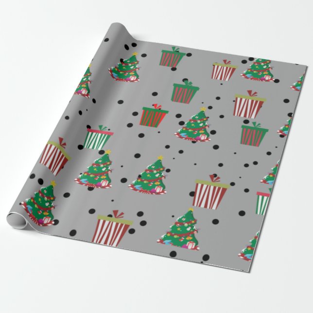 Papier Cadeau Noël (Déroulé)