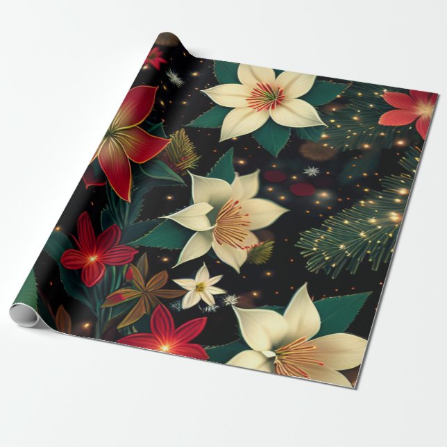 Papier Cadeau Noël (Déroulé)