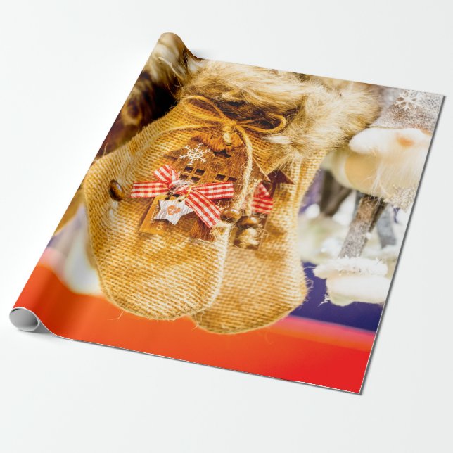 Papier Cadeau Noël (Déroulé)