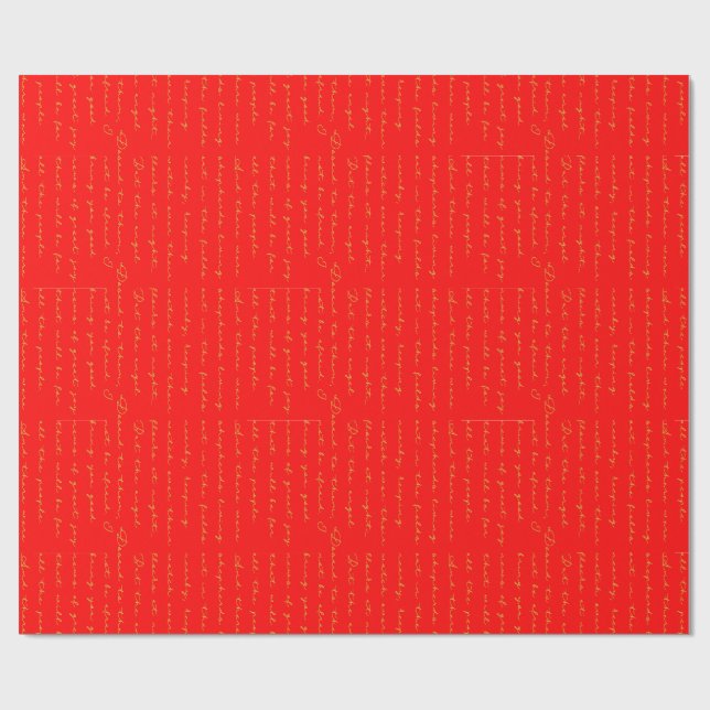 Papier Cadeau Noël 1 (Plat)