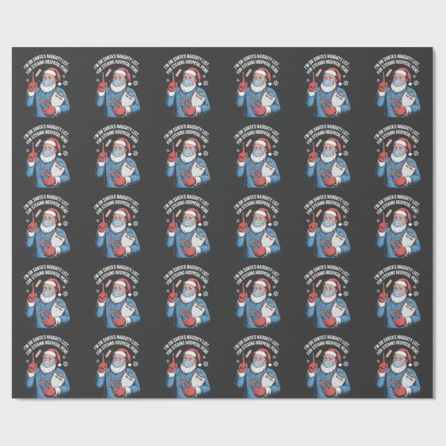 Papier Cadeau Noël 2026,  (Plat)