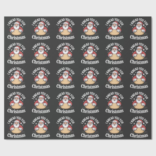 Papier Cadeau Noël 2026,  (Plat)